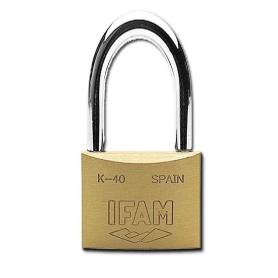 IFAM CANDADOS LATON AL K-50 LLAVES IGUALES   015015