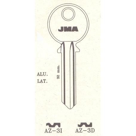 LLAVES JMA TIPO B MOD AZ-  3D (CAJA 50 UNIDADES)