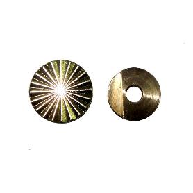 SUJETALUNAS LAPIDADO DORADO    B-N 34-18