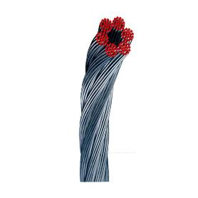 CABLE ACERO GALVA.  2 MM 6X   7+1 ROLLO   20 MT