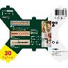 SET X-LINE CON RECUBRIMIENTO DE TIN DE 30&NBSP;UNIDADES
