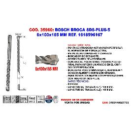 SDS PLUS-5_6 X 100 X 165