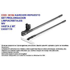 KARCHER REP SET PROLONGACION LIMPIACRISTALES WV  2 MT 2.6331110