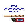 SIFER BROCA COBALTO DIN 338 HSS-CO    3,25 (CAJA 10 UNIDADES)