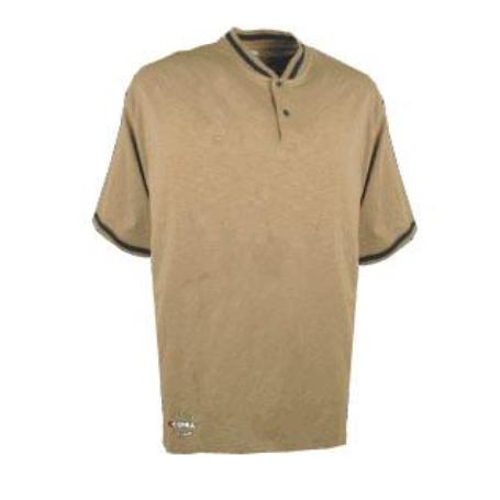 ROPA FINSTOCK POLO MALAGA CORTA BEIG T- XL V087