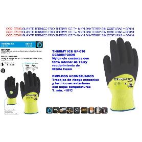 GUANTE TERMICO FRIO THERMY ICE T   9 NYLON+TERRY S-C GF010