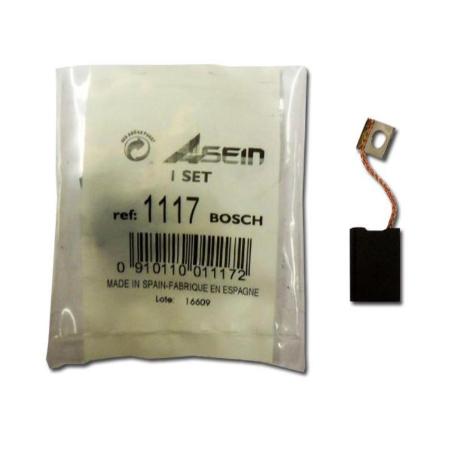 ESCOBILLAS BOSCH 1117 6,4X12,5X19,0 BL 2 UN.DESCONEXION AUTOMA