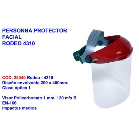 PERSONNA PROT.FACIAL RODEO 4310 VISOR POLICAR.1MM 120 M-S B