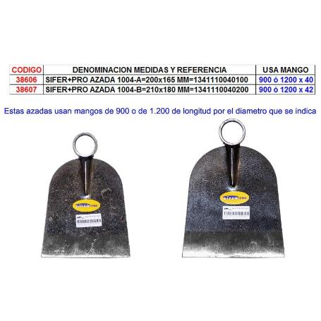 SIFER+PRO AZADA 1004-A 200X165 MM 1341110040100