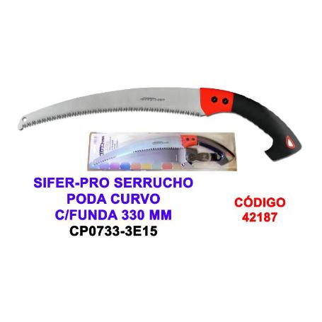 SIFER-PRO SERRUCHO PODA CURVO C-FUNDA 330 MM CP0733-3E15