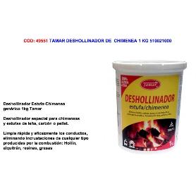 TAMAR DESHOLLINADOR DE CHIMENEA 1 KG 510021000