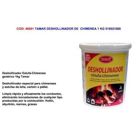 TAMAR DESHOLLINADOR DE CHIMENEA 1 KG 510021000