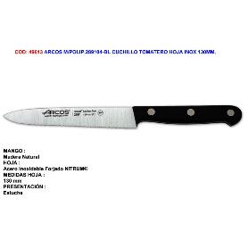 ARCOS M-POLIP.289104-BL CUCHILLO TOMATERO HOJA INOX 130MM.