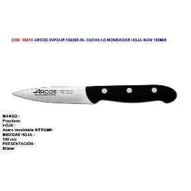 ARCOS M-POLIP.150300-BL CUCHILLO MONDADOR HOJA INOX 100MM.