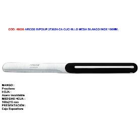 ARCOS M-POLIP.373624-CA CUCHILLO MESA BLANCO INOX 100MM.