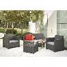 PLAYA SET EVO CONFORT RESINA GRIS ANTRACITA 55204