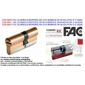 FAC CILINDRO EUROPERFIL RK ANTI-BUMPING 60 30-30 LATON R15 23237