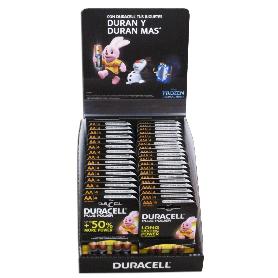 DURACELL EXPOSITOR 40 BLISTER (20 X4. AAA + 20 X4. AA) IBAMJ17