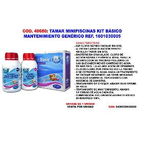 TAMAR MINIPISCINAS KIT BASICO MANTENIMIENTO GENERICO 1601030005