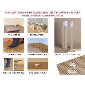 PINTOR SUPERTAPE PROTECTOR SUELO ROLLO 90 CMX25 MT DE 3 CAPAS