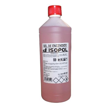 DISOPOLSA GEL DE ENCENDIDO PLASTICO 1 LITRO DDGEEN12*1PVC