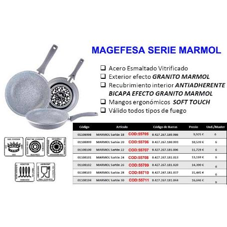 MAGEFESA FINSTOCK SERIE MARMOL SARTEN 28   01108103