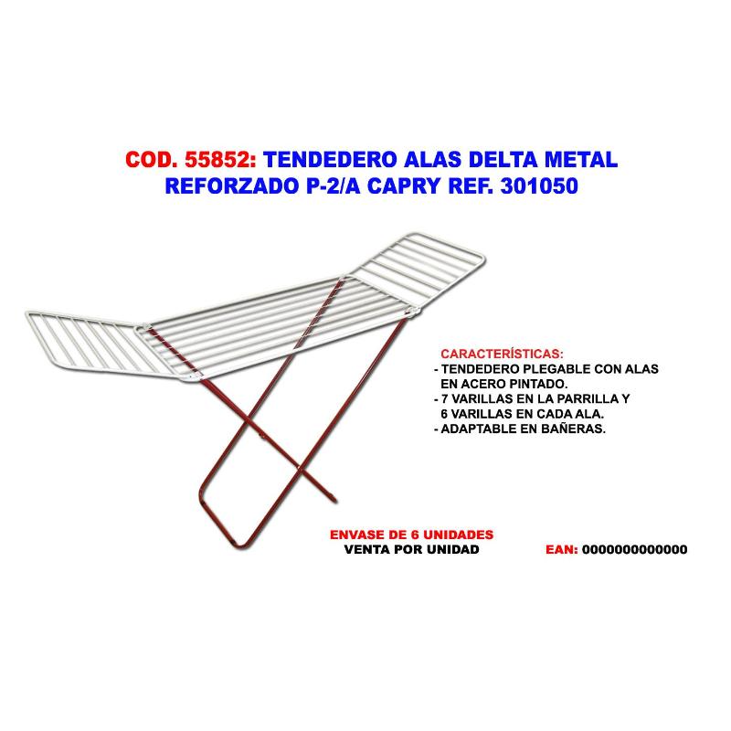 tendedero alas delta resina+metal açor epm-01 351 (caja 2 unidades)