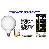 TALOX BOMBILLA LED GLOBO G120-18W G120E2718W 6500 K LUZ BLANCA