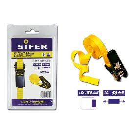 SIFER RATCHET 25 MM 5 M SIN FIN SIRT25-5-S-F-B