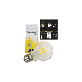 TALOX BOMBILLA LED FILAMENTO A-60 E27 4 W 3000K 320 LUMEN