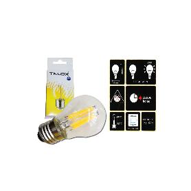 TALOX BOMBILLA LED FILAMENTO ESFERICA G45 E14 4W 3000K 400 LUMEN