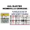 AVL BLISTER HEMBRILLA CERRADA 17X40 ZINCADA  1557 (CAJA 15 UNIDADES)