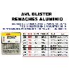 AVL BLISTER REMACHES ALUMINIO 5X12    2851 (CAJA 9 UNIDADES)