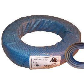 AVL CABLE ACERO 3.5 MM PLASTIFICADO SEMITRANSPARENTE 100 MTS