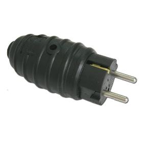 ELECTRICIDAD CLAVIJA BIPOLAR CON TT GOMA NEGRA BLIST 50304-44304