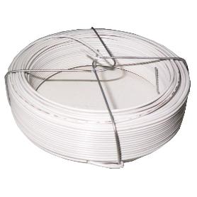 ALAMBRE SIFER-AVL PLASTIFICADO BLANCO Nº 7 (1.2 MM)  50 M ROLLO