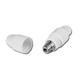 ELECTRICIDAD EMPALME CABLE COAXIAL BLANCO BLISTER 80003-20110