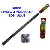 SIFER BROCA 4 PASTILLAS SDS-PLUS 20X200