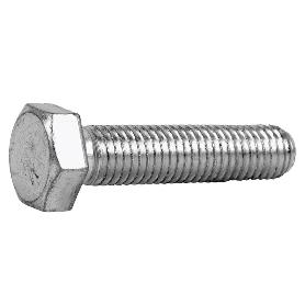 TORNILLO HEXAGONAL 933 6X50 ZINC SIN TUERCA 8.8 (CAJA 2 UNIDADES)