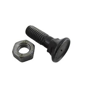 TORNILLOS ARADO DIN608 6,8 SIN BAÑO NEGRO 11X70 C-TUERCA DIN934