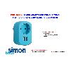 SIMON ADAPTADOR COMBI 1 TOMA 16A+2USB 2.1A 250V AZUL CL118130