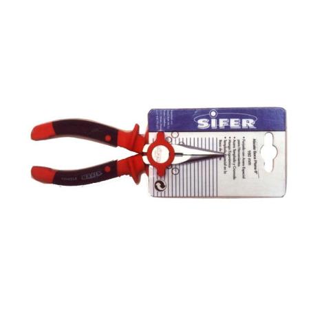 SIFER ALICATE B-REDONDA PLANA 6 SATINADO E1511 PROFESIONAL