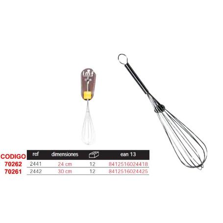 BATIDOR VARILLA CROMO 24 CM R-2441