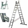 ESCALERAS PROF.SIFER 3235   2 TRAMOS 2X12 PELD.ALTO 3.55-5.60 M