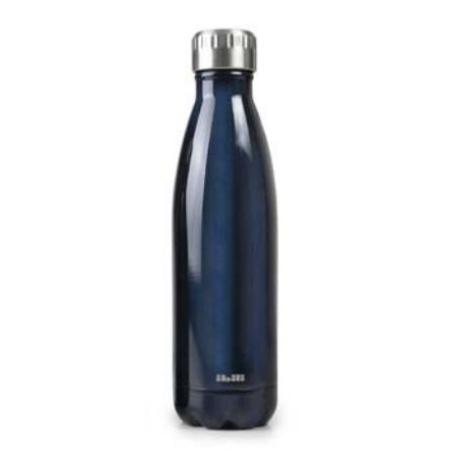 IBILI BOTELLA TERMO DOBLE PARED 0.50 L 7ØX26 CM AZUL 758450B