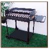 BARBACOA CHAPA XL DOBLE P 74 X55,5  ALTURA 95 RUEDAS IMOR 080125