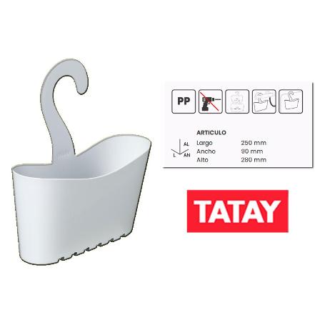 TATAY CESTILLO STANDARD MULTI-BLANCO 25X9X28 CM 6608701