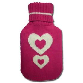 BOLSA AGUA CALIENTE 2 LITROS CORAZONES PINK 03001508