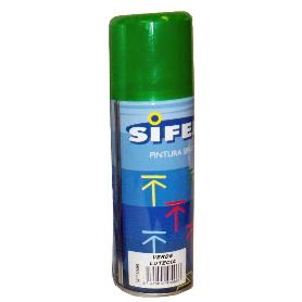 SIFER PINTURA SPRAY ESMALTE ACRILI.BRILLANTE 200ML VERDE LUTECIA