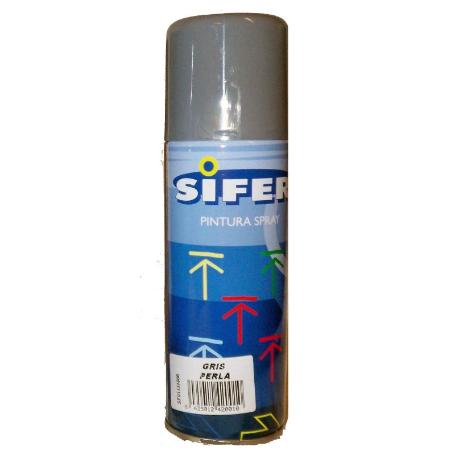 SIFER PINTURA SPRAY ESMALTE ACRILI.BRILLANTE 200ML GRIS PERLA